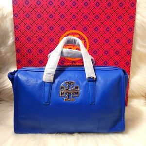 ⚘️NWT Tory Burch Britten Crossbody Bark Satchel Bag⚘️